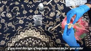 How i make my keychains orders keychains trending vlog resinkeychain [upl. by Okia73]