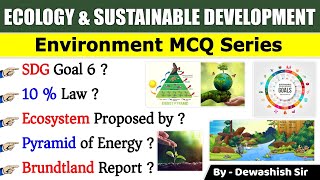 Environment MCQ  Ecology  Expected Environment Questions  Environment GK  Dewashish Sir [upl. by Retepnhoj600]