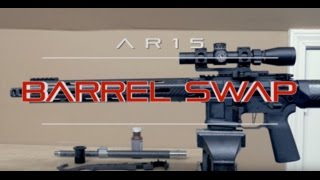 AR15 Proof Research Carbon Fiber Barrel Installation Swap [upl. by Yetsirhc]