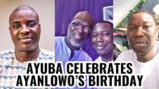 Adewale Ayuba Celebrates Kunle Ayanlowo Wasiu Ayindes Ex drummer Birthday [upl. by Pettit686]