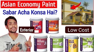 Asian All Exterior Economy Paint Review  Low Mony Paint [upl. by Nnahoj]