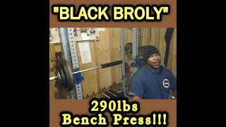 290LBS BENCH PRESSgymfails funny fyp [upl. by Ellives]