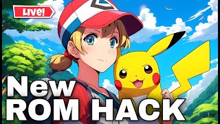 Lets Play New Pokemon Rom Hack ✨🌝 [upl. by Cindelyn]