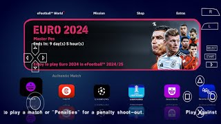 EFOOTBALL PES 2025 PPSSPP ORIGINAL PS5 On Androidamp ISO BEST Graphics Offline [upl. by Anai]