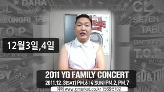 2011 YG Family Concert  PSYInterview [upl. by Milt]