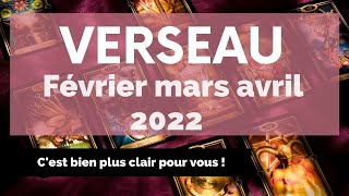 VERSEAU FÉVRIER MARS AVRIL 2022  Votre horoscope tarot trimestriel 🔮 [upl. by Kablesh]