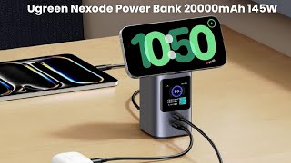 Ugreen Nexode Power Bank 20000mAh 145W  Review Full Specifications amp Features [upl. by Nnyleimaj]