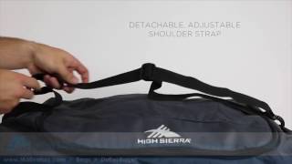 Duffel Bags  High Sierra Packable 30quot WheelNGo  Demo [upl. by Osugi498]