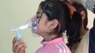 How to Nebulize  a baby a child a kid a patient Unbox use nebulizer machine at home do nebuli [upl. by Nylekoorb685]