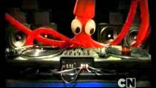 Cartoon Network promo  DJ octopus 2011 [upl. by Maddocks]