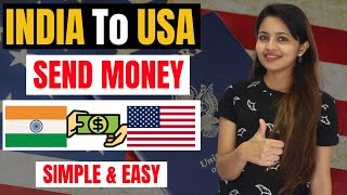 How To Transfer Money From India To USA  How To Send Money From India To USA [upl. by Rebecka]