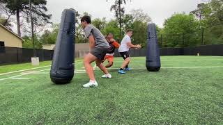 FootworkKing  OffSeason Training  NFL  Running Back David Montgomery [upl. by Tess]