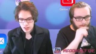 How Maxmoefoe met Filthy Frank from maxmoefoes livestream [upl. by Ardra16]