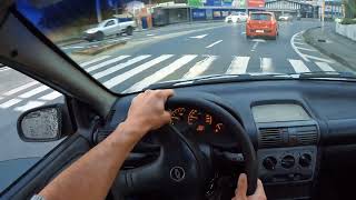 4K POV drive Brazil  Chevrolet GM Corsa de leilão do Detran  GoPro Hero 10 [upl. by Unity]