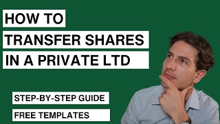 How To Transfer Shares In A Private Company Beginners Tutorial UK [upl. by Earaj770]