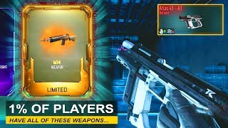 6 of the Rarest COD Weapons of All Time [upl. by Cr]