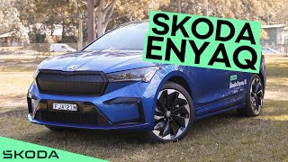 2025 Škoda Enyaq  Comfortable Stylish and Powerful [upl. by Annuahsal]