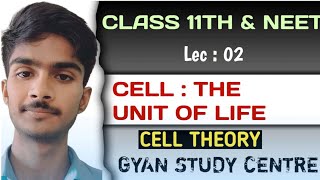 Cell  the unit of life  Cell theory  BiologyFor 9th 11th amp Other entrance exam [upl. by Artinad]