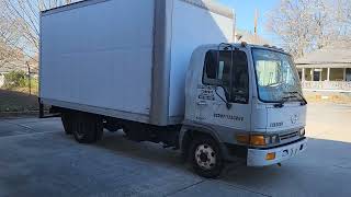 Atlanta GA Lot 1 1999 Hino FA Diesel 16 Box Truck [upl. by Merfe]