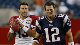 Tom Brady vs Kurt Warner Highlights [upl. by Clotilda]