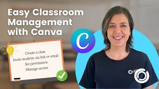 Easy Classroom Management with Canva [upl. by Neelhtak174]