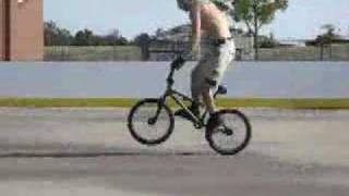 BMX 03 BMX Flatland How to 180 Bunny hop [upl. by Neelyam]