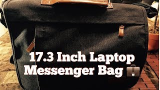 Estarer 173 Inch Laptop Messenger Bag 💼  unboxreview [upl. by Jarvis]