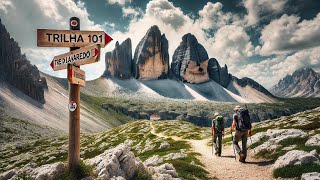 DOLOMITAS Tre Cime Di Lavaredo Voltando para Dobbiaco [upl. by Haya]