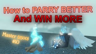 How to PARRY BETTER and WIN MORE  Deepwoken PvP [upl. by Imrots224]