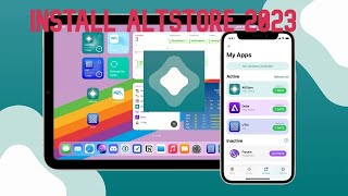 How to install AltStore IOS 1741 2024 [upl. by Jala]