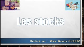 Gestion des approvisionnements  Les stocks [upl. by Anwahsiek]