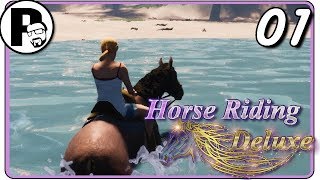 Horse Riding Deluxe 01  EIN NEUES PFERDESPIEL  Lets Play DEUTSCH [upl. by Ghiselin139]