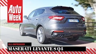 Maserati Levante S Q4  Autoweek review  English subtitles [upl. by Trimmer]