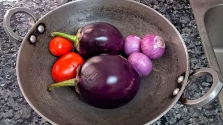 ਬਸ 13 Minute ਚ ਬਣਾਓ ਬੇਗਣ ਦਾ ਭਰਤਾ  Brinjal Ki Sabji  Bagan Da bharta kidda banaiye  Brinjal Recipe [upl. by Petty396]