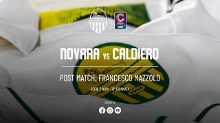 Francesco Mazzolo Caldiero “ In questa categoria ogni disattenzione costa cara” [upl. by Latterll847]