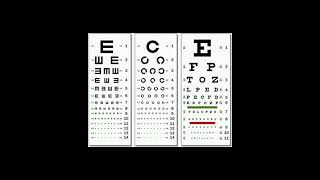 Snellen eye chart [upl. by Sylvie]