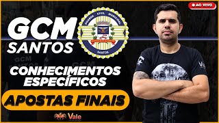 Vale Tudo GCM Santos  Conhecimentos Específicos  APOSTAS FINAIS [upl. by Victor]