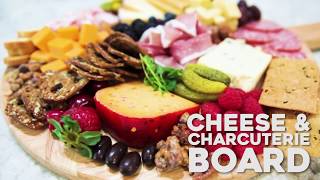 Hot To Build A Cheese and Charcuterie Board [upl. by Delcina]