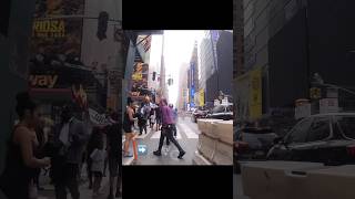 How to Deal with Pedestrians in the Bike Lane nyc ebike timessquare [upl. by Halbeib873]