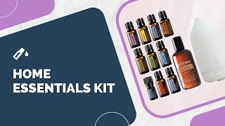 doTERRA Open Box  Home Essentials Kit [upl. by Phillipe952]