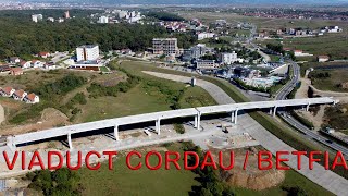 UpdateViaduct CordăuViaduct BetfiaLotul 1 și 2 al Inelului Metropolitan Oradea19092024 [upl. by Avad]