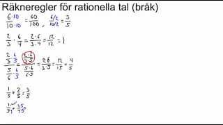 Rationella tal [upl. by Eletnahc]