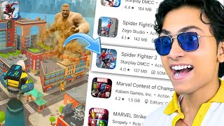 Playing The Best SPIDER FIGHTER 3 Copy Games [upl. by Klug354]