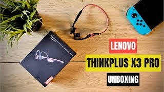 Lenovo Thinkplus X3 Pro Unboxing  Budget Bone Conduction Earphones [upl. by Eletnahs802]