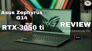 Asus Zephyrus G142021Ryzen 7 5800 HSRtx 3050 tiReview [upl. by Dodi]