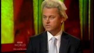 Geert Wilders in HARDtalk  part 3 [upl. by Adnarram396]