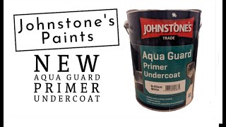 Johnstones  New  Aqua Guard Primer Undercoat [upl. by Drahsar]