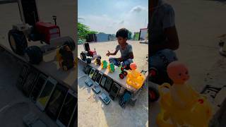 tractor vs autorickshaw minitractor 🚜🛺📱📱rctractor sawraj jcb ytshorts [upl. by Havelock]