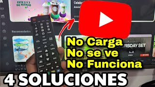 SOLUCION NO PUEDO VER VÍDEOS DE YOUTUBE EN MI SMART TV 📺 [upl. by Eilrebma738]