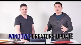 Windows Creators Update și povestiri adevărate  wwwbuhniciro [upl. by Esyli638]